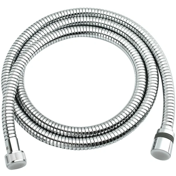 Шланг душевой  Lemark LE8032S двухзагибный растяжной от 1,5 до 2м, сталь хромированная, блистер