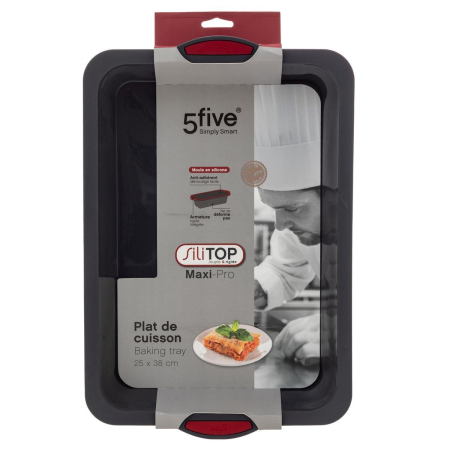 Противень для запекания 5Five силикон 25,5х38,5х6,5 см 151438