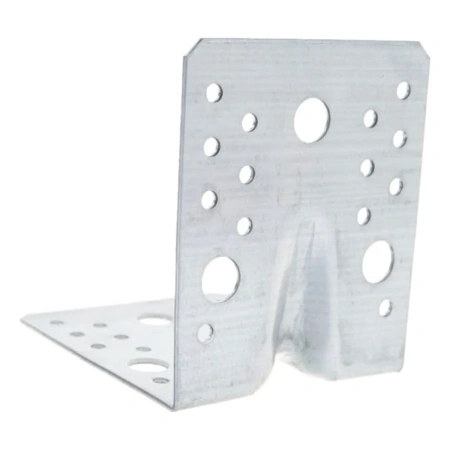 Крепежный уголок ЗУБР УКУ-2.0 90х105х105 х 2 мм, усиленный , цинк (310116-90-105)