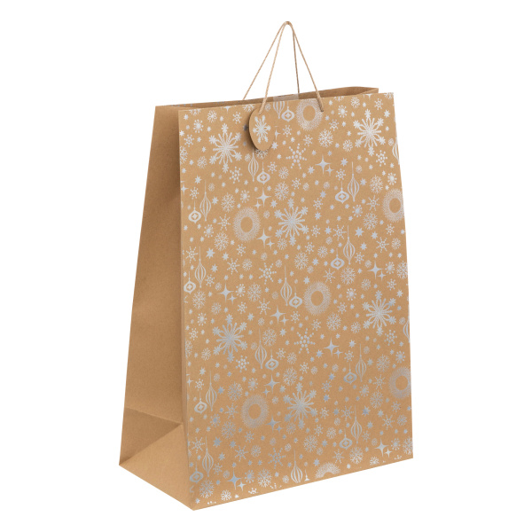 Пакет подарочный Feeric 40,6х20х55,8 см крафт 191641