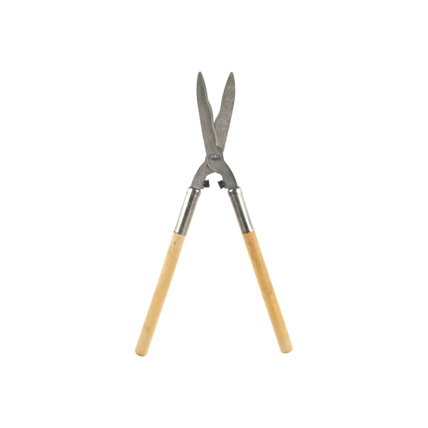 Кусторез, 650 мм, волнистые лезвия, деревянные рукоятки, Горизонт// Россия