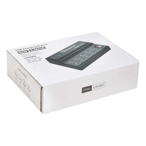 Зарядное устройство сетевое 12 USB портов