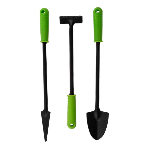 Набор по уходу за комнатными растениями, пластиковые рукоятки, 3 предмета// Palisad
