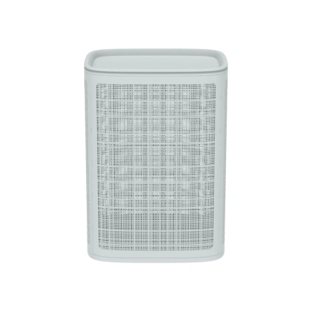 Корзина для белья АльтПласт Лен 75 л 43х32,1х60 см серый АП 373