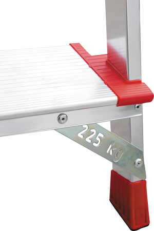 Стремянка алюминиевая NV500 6 ступеней