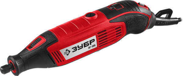 Гравер электрический, ЗУБР  ЗГ-135, 220В, 135 Вт, 3.2мм, 15000-35000 об/мин,в коробке