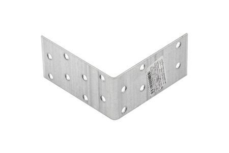 Крепежный уголок равносторонний, KUR 80x80x40 мм, Россия// Сибртех