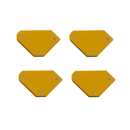 Набор из 4 магнитных фиксаторов для сварочных работ// Denzel