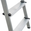 Стремянка алюминиевая 2-х сторонняя 4 ступени, NV100