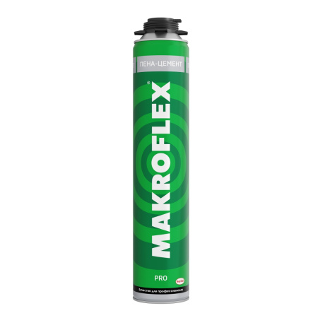 Клей Пена цемент Makroflex аэрозольная для пеноблоков (850 мл)