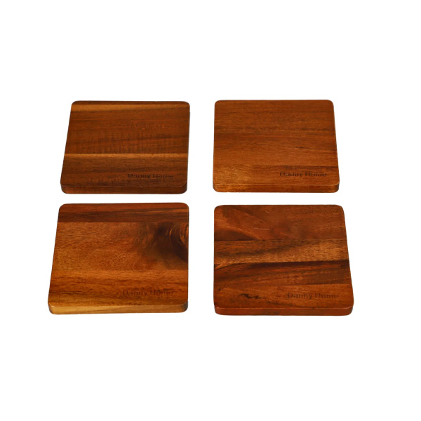Набор подставок DH под кружки  4 шт акация 2028-1