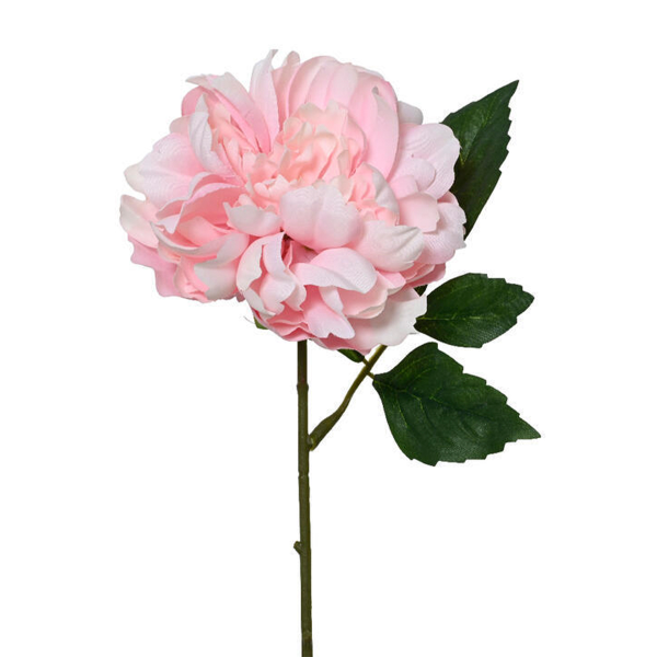 Ветка искусственная Пион нежно-розовый 36 см 833140 Kmg