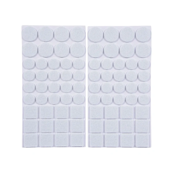 Протекторы VORTEX защитные из фетра белые Ø 20мм, Ø27мм, 2,4х2,4см 26011