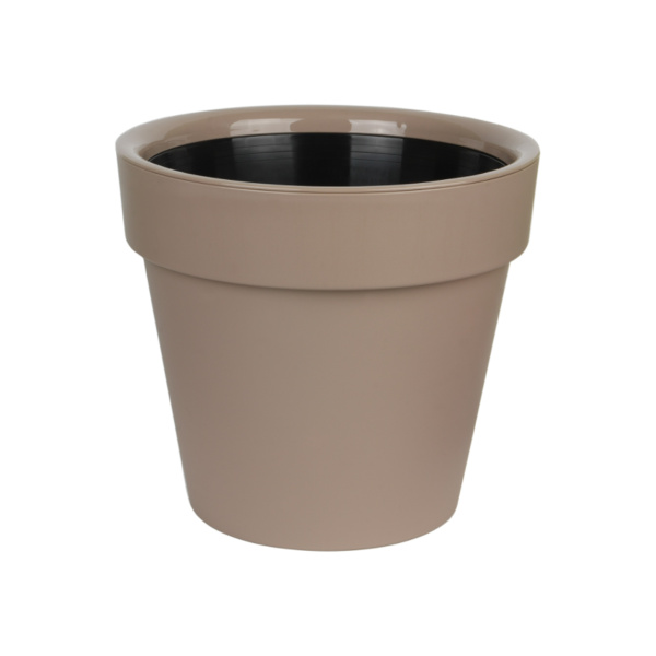 Горшок пластиковый с вкладкой Протея Фрапе d.27 h.24