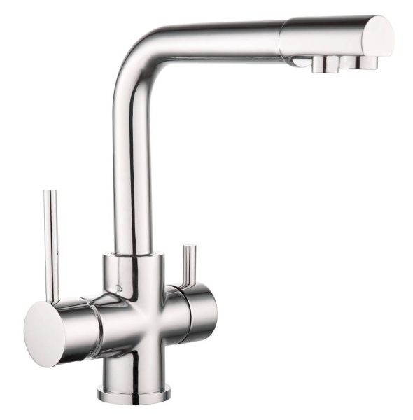 Смеситель д/к Gross Aqua Ecolife с подк. к фильтр. воды  3120609C