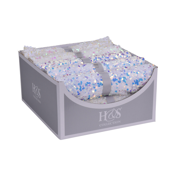 Дорожка сервировочная с пайетками 25х125 см 2 цвета в ассорт.767611150 К