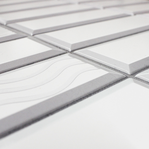 Панель ПВХ 0,3 самоклеящаяся серия "Эффект" плитка "Эстетика"4627198191356