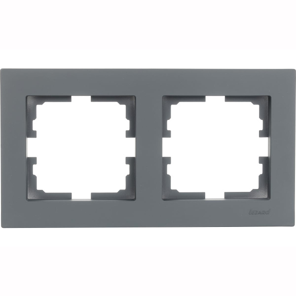 Рамка VESNA 742 3400 147 2-ая горизонтальная графит