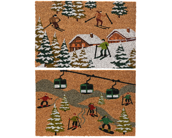 Коврик придверный НГ 2 вида в ассортименте 729350 Kmg