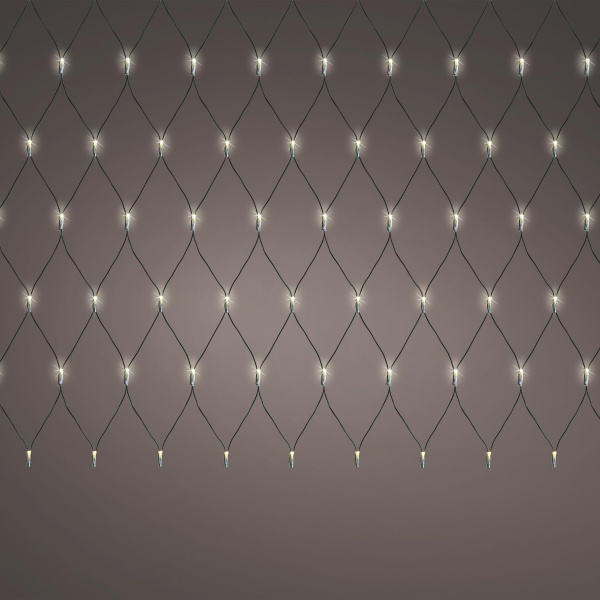 Электрогирлянда сетка 260х100 см 200 ламп дневной белый OUTDOOR 494881 Kmg
