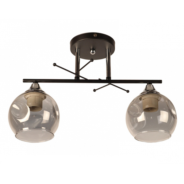 Люстра "Каскад" 125056 черная 2/Е27/60вт К007424