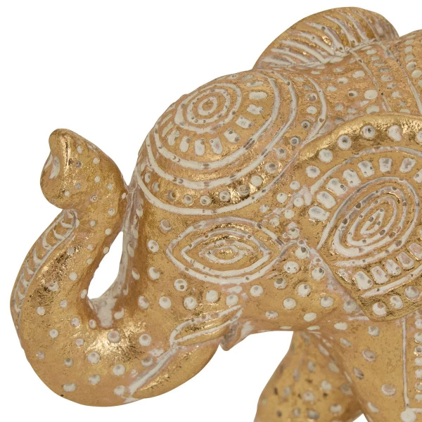 Фигурка декоративная Atmosphera Éléphant Gajah 11,5 см золото 211675