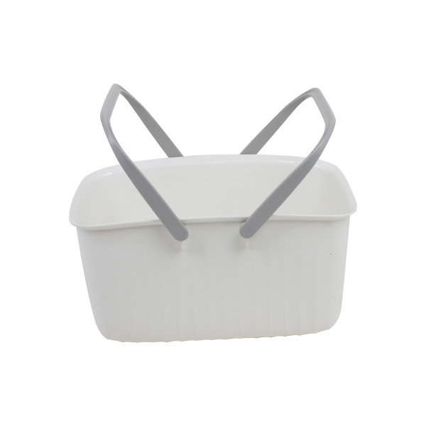 Корзинка для хранения J&S Home Wawe pattern пластик белый JS185185