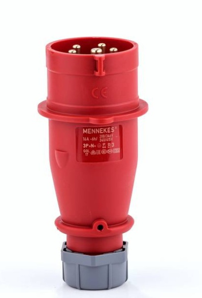 Вилка №3 16A 5P 400B MENN