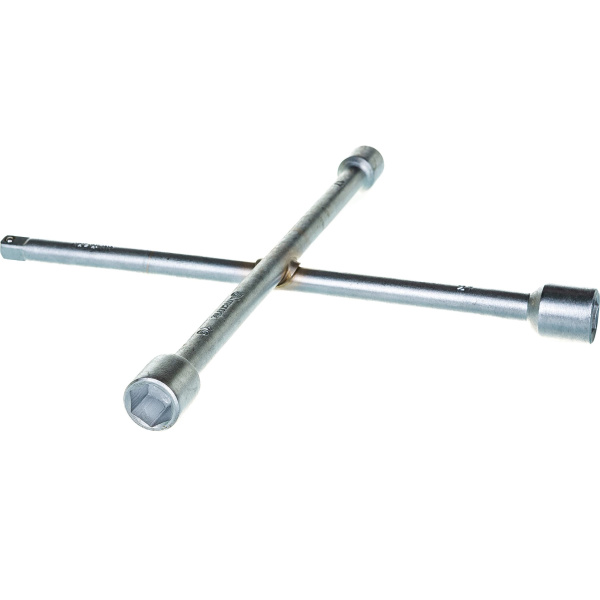 Ключ-крест баллонный, 17 х 19 х 21 мм, под квадрат 1/2", толщина 16 мм// Matrix