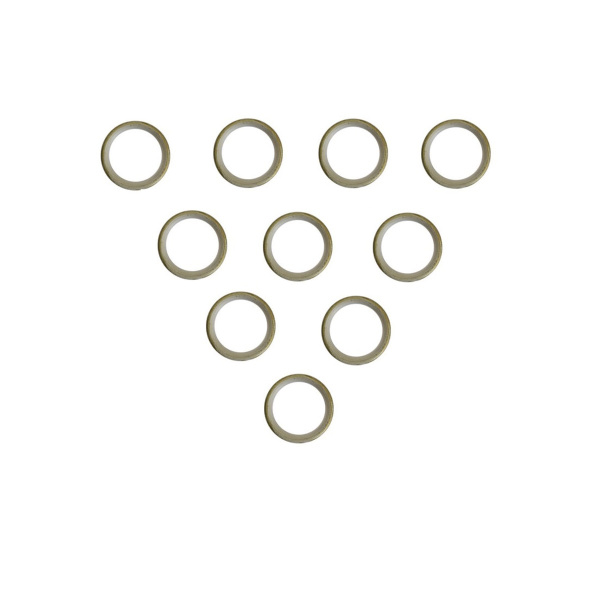 Кольца для штор DDA DIY 16мм Белое золото 10 шт 16.50.105