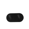 Крючок для ванной комнаты двойной 9.6x4.8x3cm черный металл SHK0056A-A
