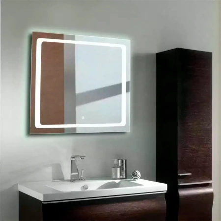 Зеркало Континент "Quattro Led" 900x700