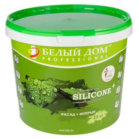 Краска акриловая силиконовая Белый Дом SILICONE+Фасад 25 кг