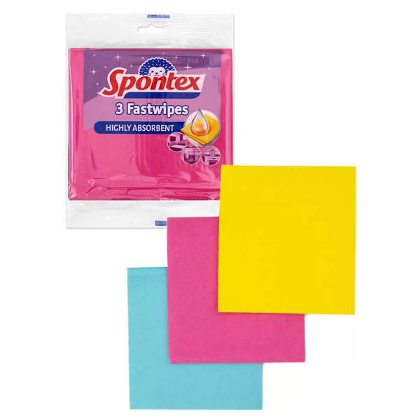 Салфетки впитывающие FASTWIPES 38х35см 3шт