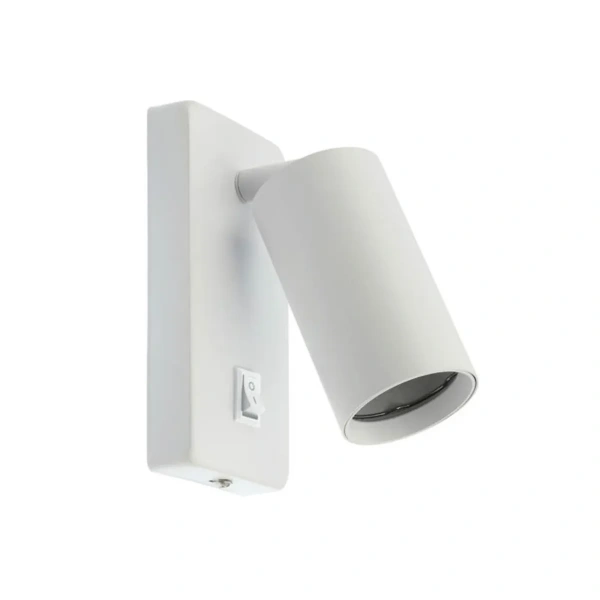 Споты потолочные VT/LUMO-W/GU10/WHT/WITH SWITCH/WALL SPOT LIGHT