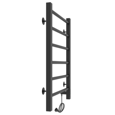 Полотенцесушитель Ларис Феличия ЧКЧ6 400х600 электро (Черный Муар) Правое подключение