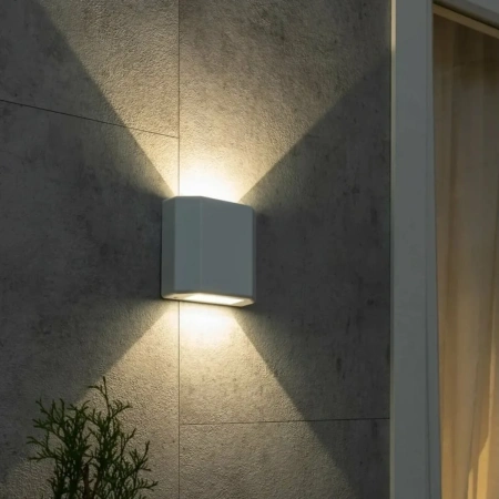 Светильник сд архитектурный Nuovo LED 7W, IP54, 3000K, белый, duwi 24278 9