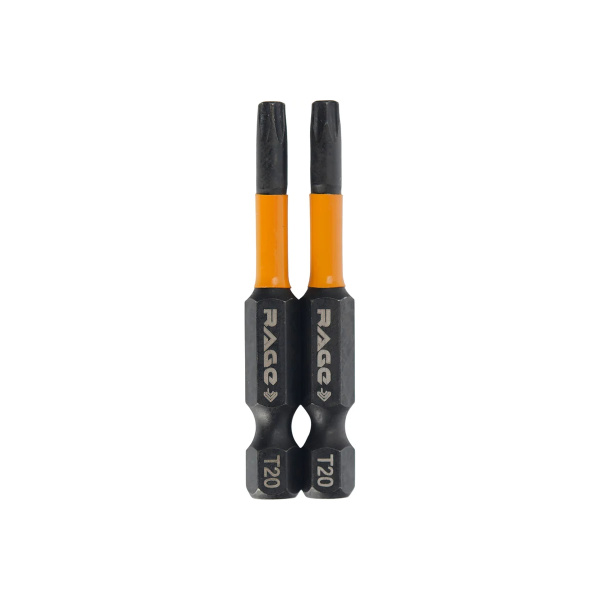 Набор бит торсионных TORX T20 S2 х 50 мм 2шт. RAGE by VIRA