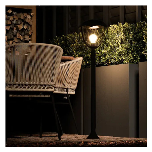 Светильник садово-парковый Gauss Aura столб 200*200*1000mm, 170-240V / 50Hz, 1xE27, Max.60W, IP: 54,