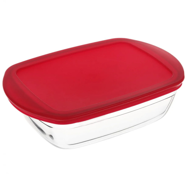 Блюдо прямоугольное с крышкой O CUISINE 23x15x6.5см 1.1л Блюдо прямоугольное с крышкой O CUISINE 23x15x6.5см 1.1л