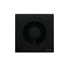 Вентилятор накладной SLIM D100 обр.клапан Matt black DICITI