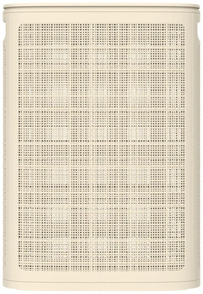 Корзина для белья Альт-Пласт Лён 45л 43×20×60см слоновая кость АП 1066