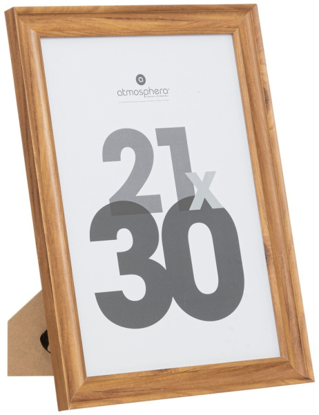 Фоторамка Atmosphera для фото 21х30 см коричневая 195282B