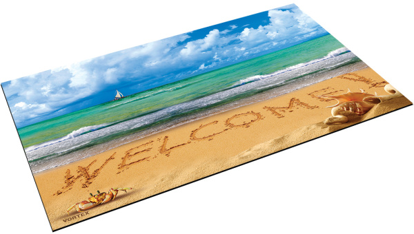 Коврик влаговпитывающий  "Samba"  50*80 см. "Морской бриз",  "VORTEX" / 10