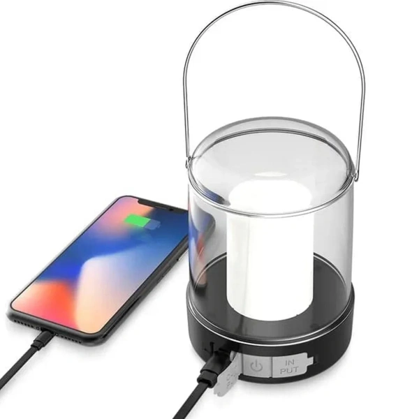 Фонарь кемпинговый Camping Lamp подвесной, аккумуляторный 3 режима свечения 12,5х9,2 см HP-2205 CN