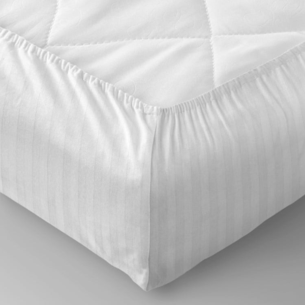 Простыня Verossa Stripe Royal 160х200 см на резинке борт 30 см