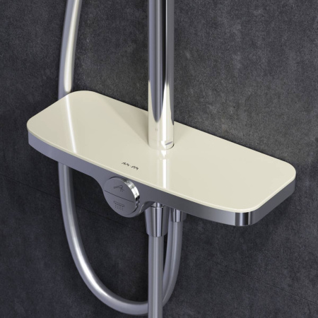 Душ.система AM.PM F0780200 Like,  верхн.душ 250мм, ручной душ 120 мм, 3 функции, душ.штанга 1030-146