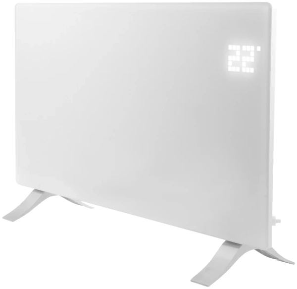 Конвектор электрический OptiPrime-1000, Wi-Fi, тачскрин, цифровой термостат, 1000 Вт// Denzel