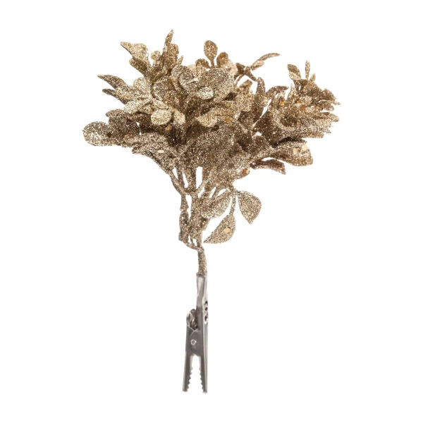 Украшение елочное на клипсе Feeric букет веток 10х10х15 см 184401