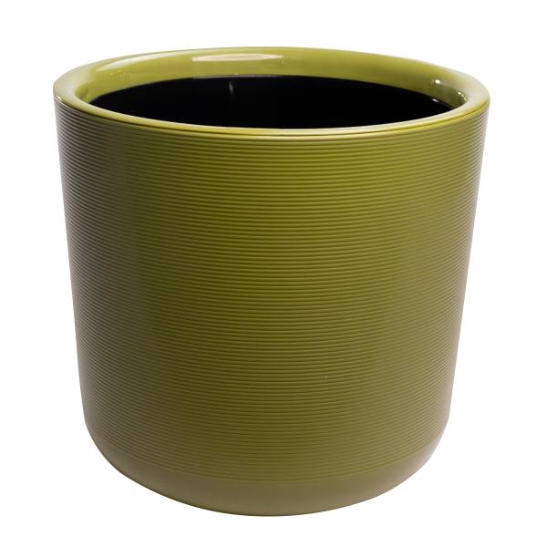 Горшок пластиковый с вкладкой, ЛИОН 2 л ПАПОРОТНИК d 14,7 h 13 ЛИ15-26